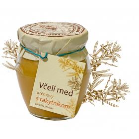 Krémový med s rakytníkom